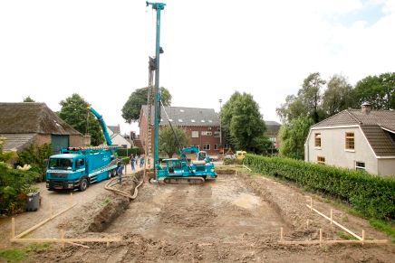 Fundering van een woning